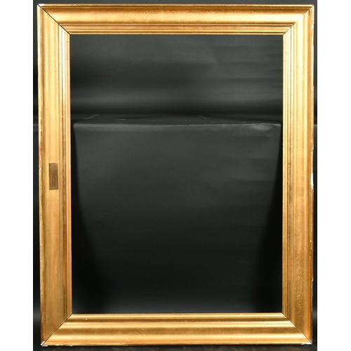 454 - Late 18th Century Italian School. A Gilt Composition Frame, rebate 39.5