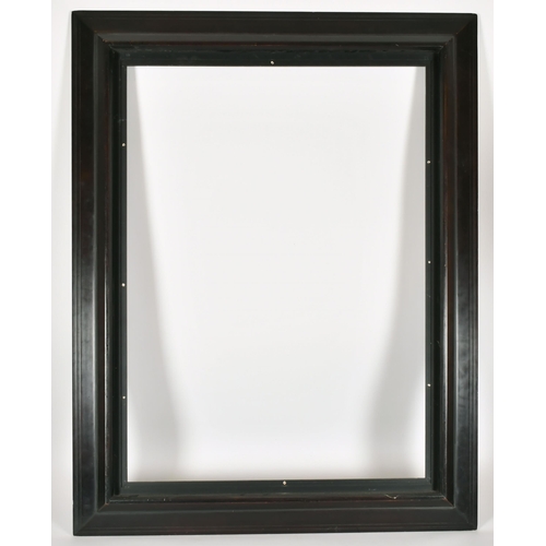 455 - 20th Century English School. A Darkwood Frame, rebate 39