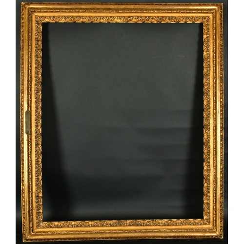 459 - 20th Century English School. A Carved Giltwood Frame, rebate 37