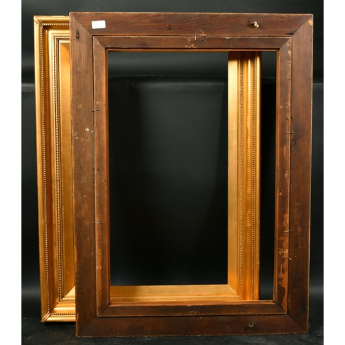 468 - Late 19th Century English School. A Pair of Gilt Composition Frames, rebate 30