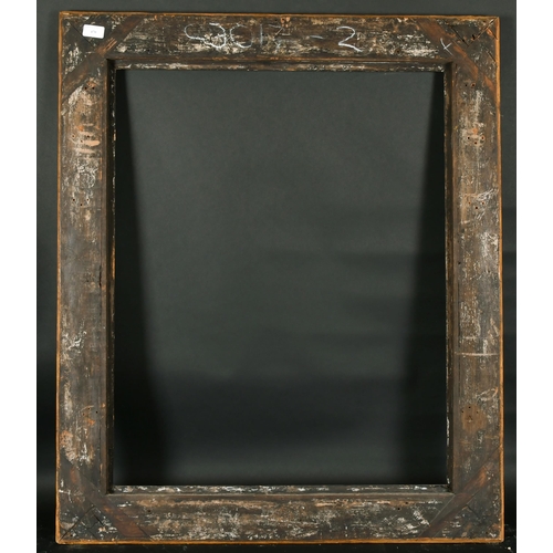 470 - Late 18th Century English School. A Craved Giltwood Frame, with Lely panels, rebate 31