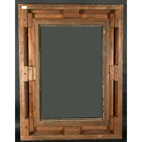 475 - 19th Century English School. A Gilt Composition Frame with inset glass, rebate 30