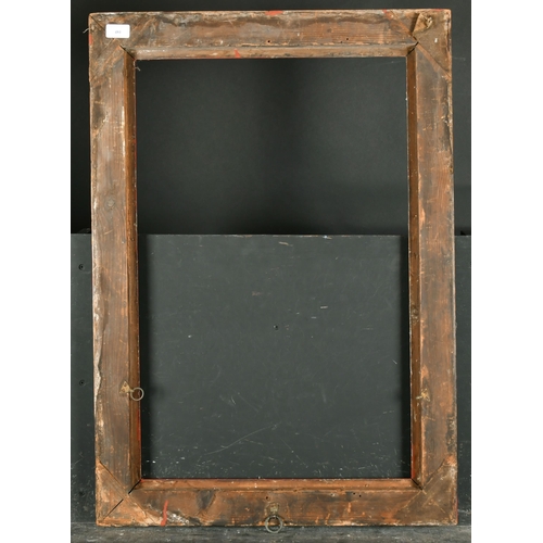 481 - Late 18th Century English School. A Carved Silver Wood Frame (overpainted with gilt), rebate 28