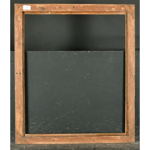 484 - 19th Century English School. A Carved Giltwood Frame, rebate 25