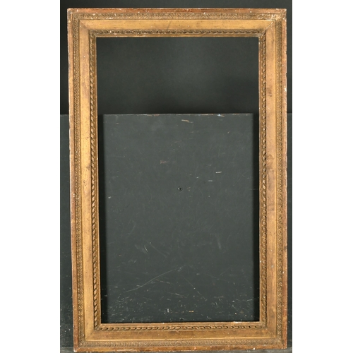 488 - Late 18th Century French School. A Carved Giltwood Frame, rebate 23.5