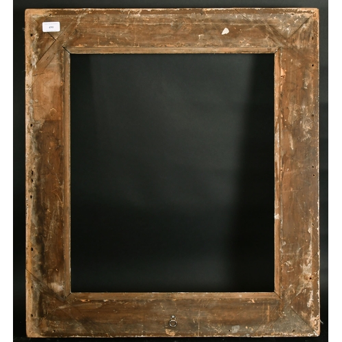 490 - 19th Century French School. A Gilt Composition Empire Frame, rebate 21.5