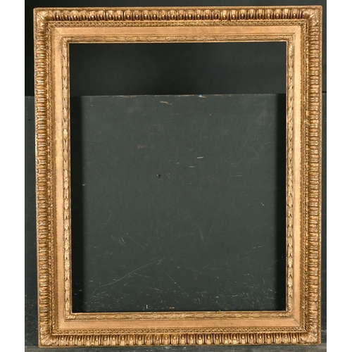 492 - Late 18th Century English School. A Fine Carved Giltwood Frame, rebate 20.25