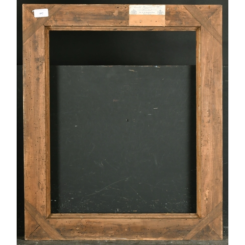 492 - Late 18th Century English School. A Fine Carved Giltwood Frame, rebate 20.25