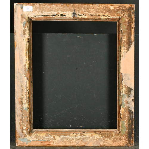 495 - 19th Century English School. A Gilt Hollow Frame, rebate 18.5