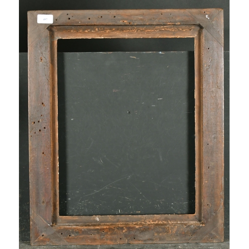 497 - Late 18th Century Italian School. A Carved Giltwood Frame, rebate 18