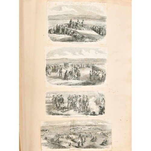 73 - 19th Century English School. An Album containing a large quantity of Prints and Engravings relating ... 