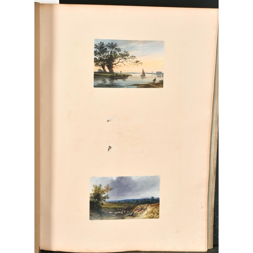 96 - 19th Century English School. An Extensive Mountainous Landscape, Watercolour, 8.75