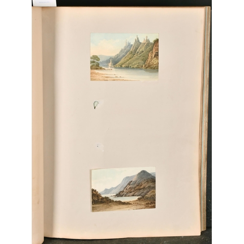 96 - 19th Century English School. An Extensive Mountainous Landscape, Watercolour, 8.75