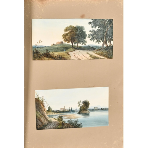 96 - 19th Century English School. An Extensive Mountainous Landscape, Watercolour, 8.75