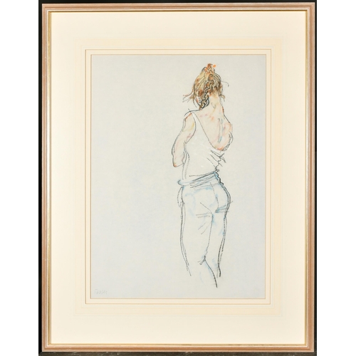 352 - Donald Hamilton Fraser (1929-2009) British. A Ballet Dancer, Chalk, Signed, 23