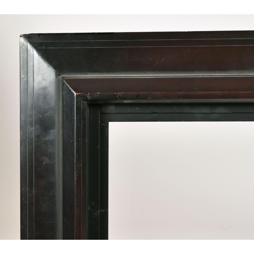 455 - 20th Century English School. A Darkwood Frame, rebate 39