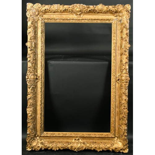 457 - 18th Century French School. A Carved Giltwood Frame, rebate 38.5