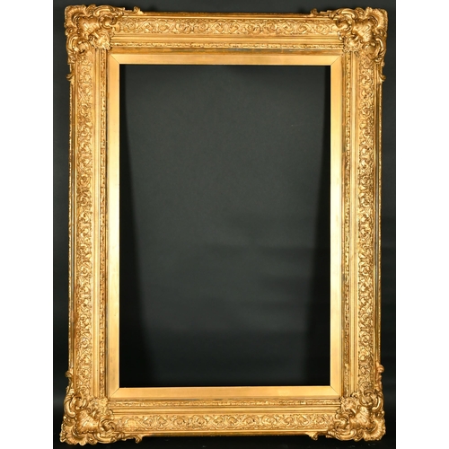 463 - 19th Century English School. A Gilt Composition Frame, with swept corners, rebate 36