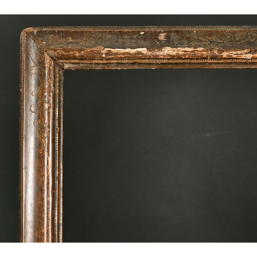 464 - 18th Century Italian School. A Gilt and Painted Frame, rebate 35.25