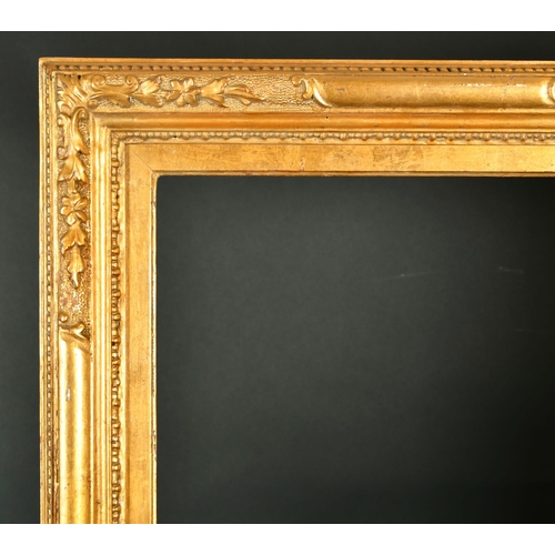 465 - 19th Century Italian School. A Carved Giltwood Frame, rebate 34