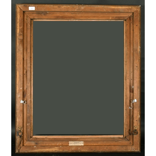 474 - 19th Century English School. A Gilt Composition Frame, with swept and pierced centres and corners, w... 