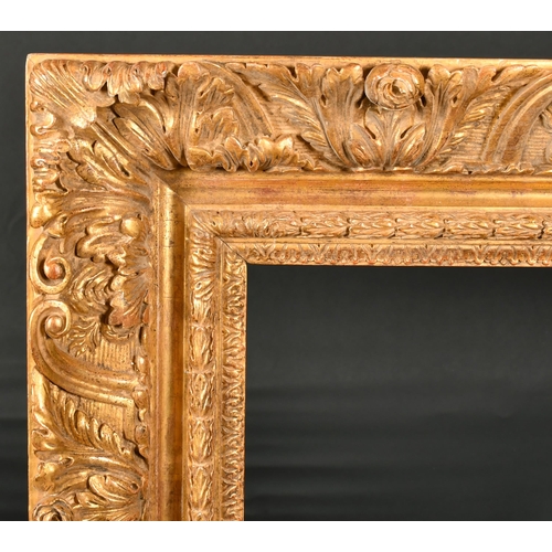 275 - John Davies Framing. A Reproduction Carved Giltwood Italian Leaf Frame, rebate 59.75