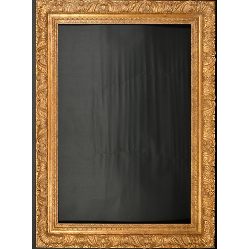 275 - John Davies Framing. A Reproduction Carved Giltwood Italian Leaf Frame, rebate 59.75