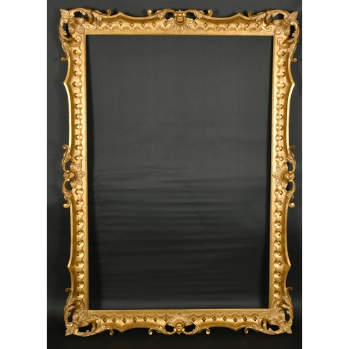 276 - John Davies Framing. A Reproduction Carved Giltwood Chippendale Style Frame, with swept and pierced ... 