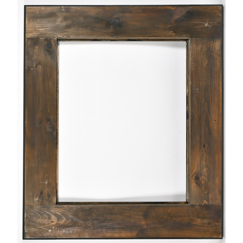 292 - John Davies Framing. A Reproduction Darkwood Diamond Copen Frame, rebate 40