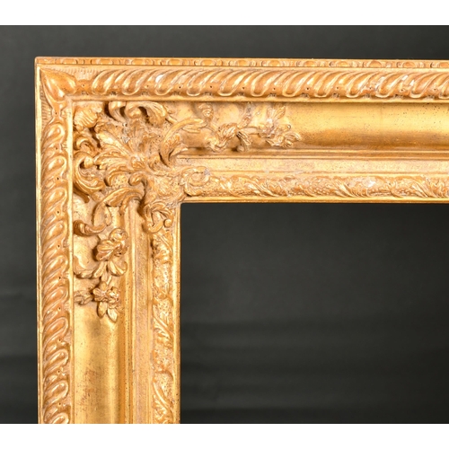 293 - John Davies Framing. A Reproduction Carved Giltwood Louis XIV Style Frame, rebate 40