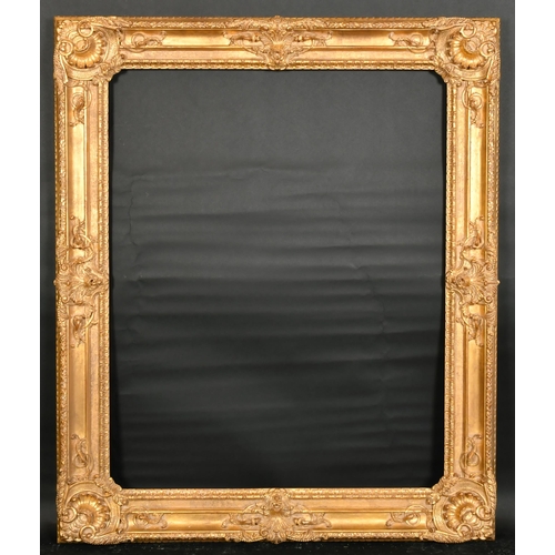 294 - John Davies Framing. A Reproduction Carved Giltwood Louis XIV Style Frame, with swept centres and co... 