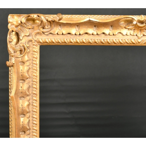 300 - John Davies Framing. A Reproduction Carved Giltwood Chippendale Style Frame, with swept and pierced ... 