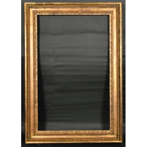 301 - John Davies Framing. A Reproduction Carved Giltwood Carlo Frame, rebate 38