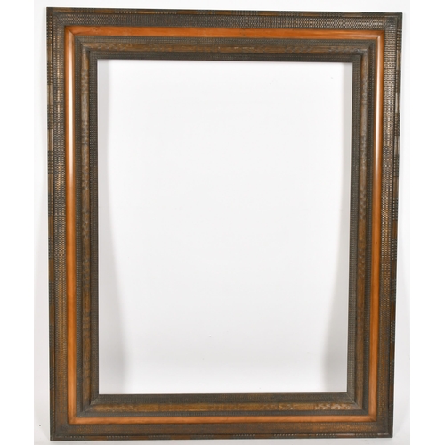 302 - John Davies Framing. A Reproduction Reverse Ripple Frame, rebate 36.5