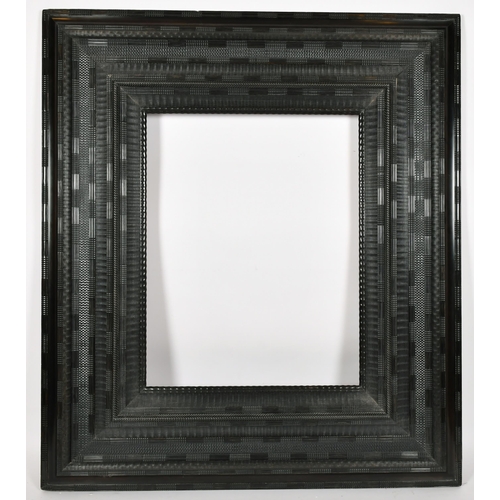 310 - John Davies Framing. A Reproduction Dutch Reverse Ripple Frame, rebate 32.5