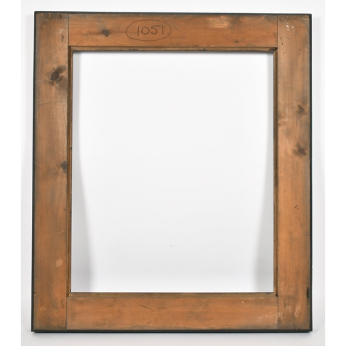 328 - John Davies Framing. A Reproduction Darkwood Ruisdael Ripple Frame, rebate 30.5