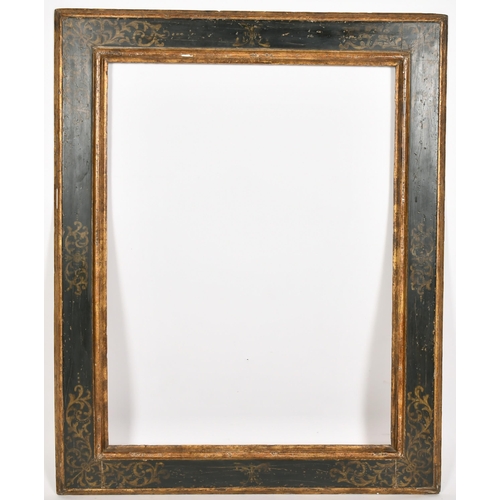 332 - Early 20th Century Italian School. A Decorated and Gilded Cassetta Frame, rebate 30.25