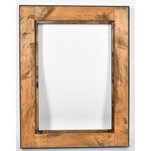 337 - John Davies Framing. A Reproduction Darkwood Forward Weenix Frame, rebate 30