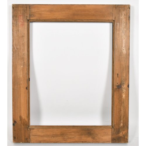 344 - John Davies Framing. A Reproduction Darkwood Cooks Portrait Frame, rebate 28.75