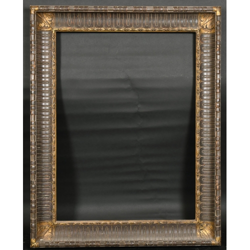 345 - Early 20th Century English School. A Carved Giltwood Fluted Frame, rebate 28.75