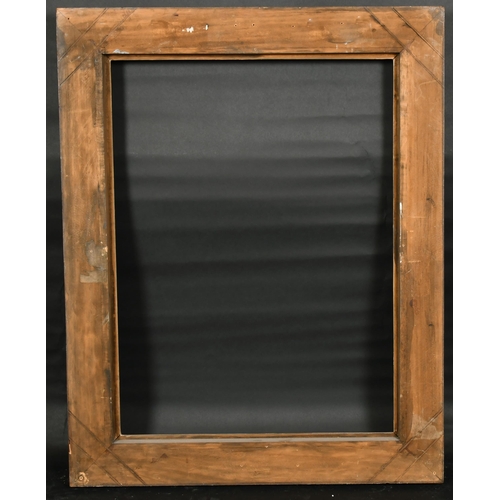 345 - Early 20th Century English School. A Carved Giltwood Fluted Frame, rebate 28.75