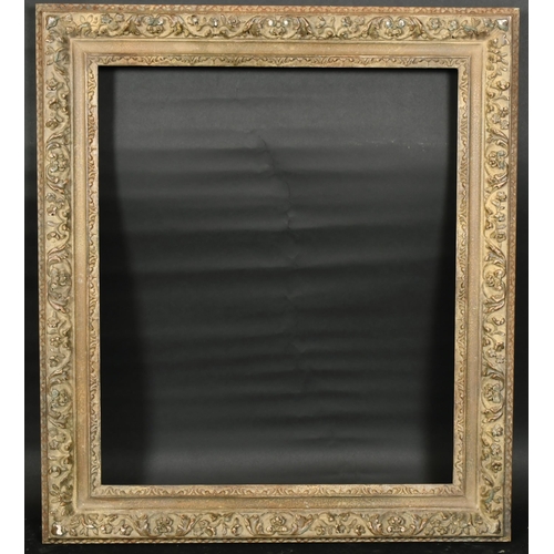 350 - John Davies Framing. A Reproduction Carved and Painted Louis XIII Style Frame, rebate 27