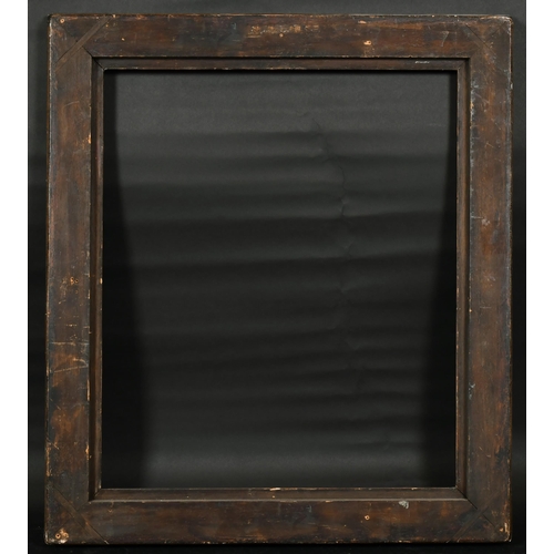 356 - 19th Century Italian School. A Gilt and Painted Cassetta Frame, rebate 26