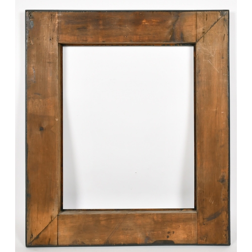 359 - John Davies Framing. A Reproduction Darkwood Reverse Ripple Frame, rebate 25.5