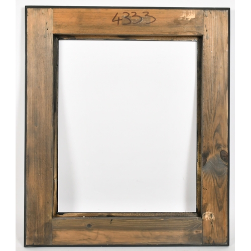 366 - John Davies Framing. A Reproduction Darkwood Frame, rebate 24.75