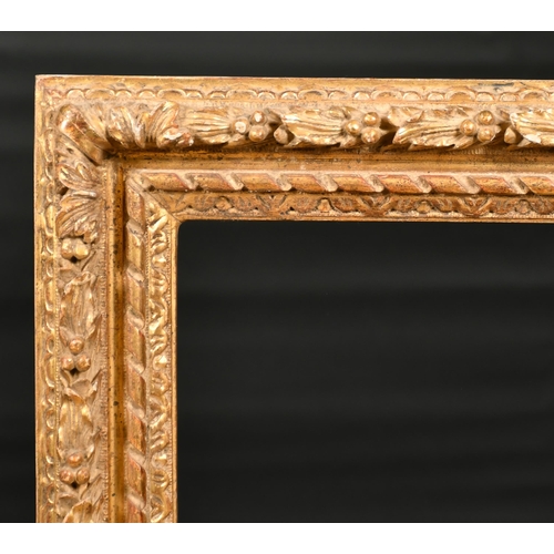 372 - John Davies Framing. A Reproduction Carved Giltwood Louis XIII Style Frame, rebate 24