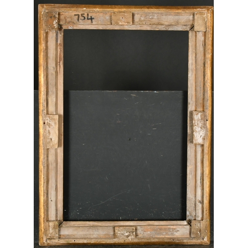 373 - 18th Century English School. A Carved Giltwood Lely Panel Frame, rebate 24