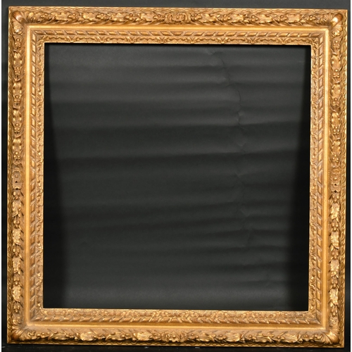 374 - John Davies Framing. A Reproduction Carved Giltwood Leaf and Berry Louis XIII Style Frame, rebate 23... 