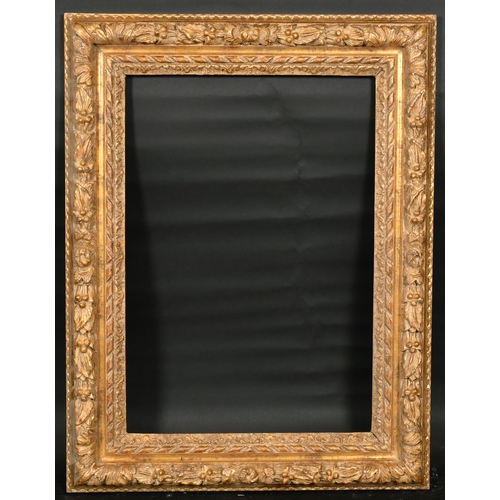 379 - John Davies Framing. A Reproduction Carved Giltwood Louis XIII Style Frame, rebate 22.75