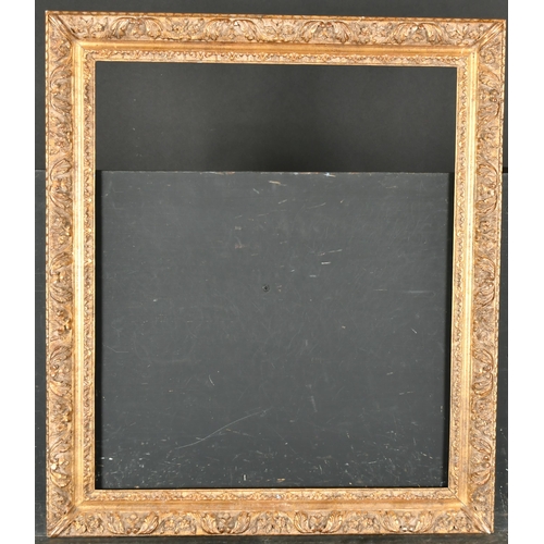 381 - John Davies Framing. A Reproduction Carved Giltwood Louis XIII Style Frame, rebate 22.5